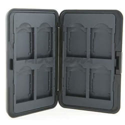 Adorama SD1 memory card case Aluminium Black