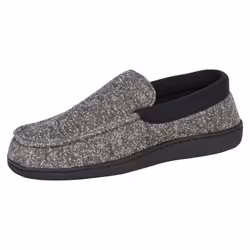 Hanes Mens Slippers House Shoes Moccasin comfort Memory Foam Indoor Ou