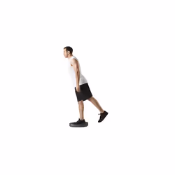 TheraBand Stability Trainer Pad, Advanced Level Black Inflatable Pad, Balance Trainer & Wobble Cushion for Balance & Core Strengthening, Rehabilitati