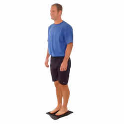 THERABAND Rocker Board Stability and Balance Trainer  Lateral Balance Board for Physical Therapy  Core Strengthening  Injury Rehabilitation  Agility I