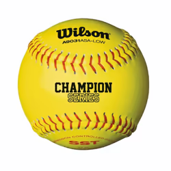 WILSON A9231ASA Series Softball (12-Pack)  11-Inch  Optic Yellow