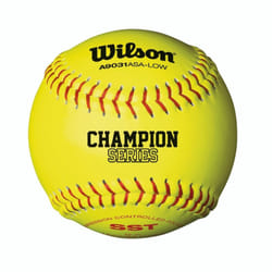 WILSON A9231ASA Series Softball (12-Pack)  11-Inch  Optic Yellow