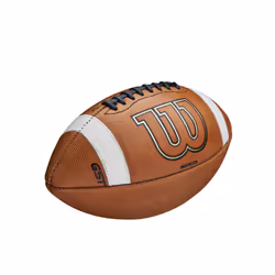 WILSON Sporting Goods GST Game Football - Official Size  (WTF1003B)
