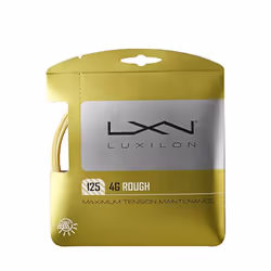 Luxilon 4G Rough 125 Tennis String - Set Gold