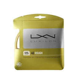 Luxilon 4G Rough 125 Tennis String - Set  Gold