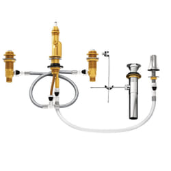 Moen M-PACT Widespread Bidet Rough-In Valve  1/2-Inch IPS  9265