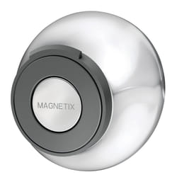 Moen Chrome Remote Dock for Magnetix Removable Handshowers with Included Wall Bracket or Permanent Waterproof Adhesive Options  186117