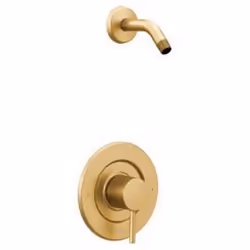 Moen T2192NHBG Align 2.5 GPM Single Handle Posi-Temp Pressure Balanced Trim with Shower Head  Brushed Gold