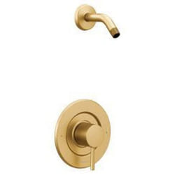 Moen T2192NHBG Align 2.5 GPM Single Handle Posi-Temp Pressure Balanced Trim with Shower Head  Brushed Gold