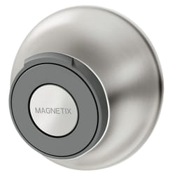 Moen 186117BN Remote Dock for Magnetix Handshowers with Included Wall Bracket or Permanent Waterproof Adhesive Options  Brushed Nickel