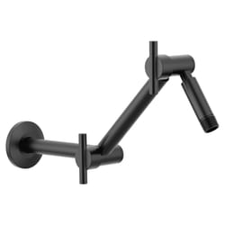 Moen S116BL Acc-Premium 16 in. Pivoting Adjustable Shower Arm  Matte Black