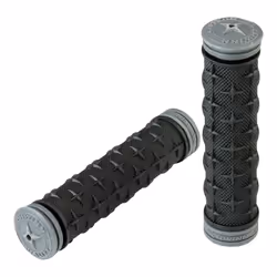 Schwinn Ergonomic Comfort Bicycle Grip  Stylish Black Body with Gray Accents  Fits Most Standard Bike and Scooter Handlebars  ...
