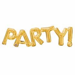 Amscan 3376201, Toy balloon, Foil, Gold, 83 cm, 5 pc(s)