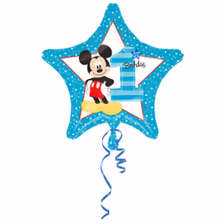 Amscan 3433501, Toy balloon, Foil, Multicolour, Congratulations, Star, 1 pc(s)