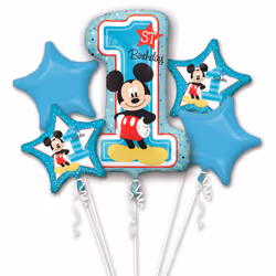 Amscan 3434101, Toy balloon, Foil, Birthday, 3 pc(s)