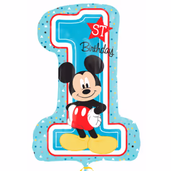 Amscan 3434301, Toy balloon, Foil, Birthday, 5 pc(s)