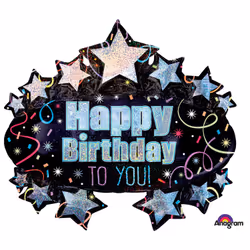 Amscan 3452601, Toy balloon, Foil, Birthday, 78 cm, 5 pc(s)