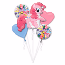 Amscan 3484401, Toy balloon, Foil, Pink, 3 pc(s)