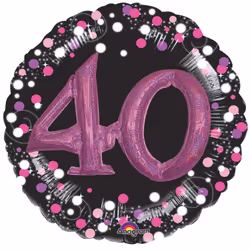 Amscan 3597701, Toy balloon, Foil, Pink, 5 pc(s)
