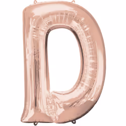 Amscan 3656701, Toy balloon, Foil, Gold, Letter, 5 pc(s)