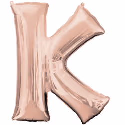 Amscan 3657401, Toy balloon, Foil, Gold, Letter, 5 pc(s)