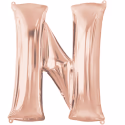 Amscan 3657701, Toy balloon, Foil, Gold, Letter, 5 pc(s)