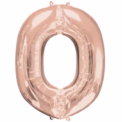 Amscan 3657801, Toy balloon, Foil, Gold, Letter, 5 pc(s)