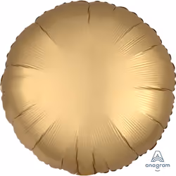 Amscan 3680101, Toy balloon, Foil, Gold, Round, 5 pc(s)