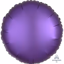 Amscan 3681701, Toy balloon, Foil, Purple, Round, 5 pc(s)