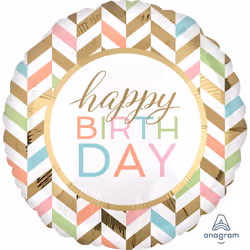Amscan 3717901, Toy balloon, Foil, Birthday, 5 pc(s)