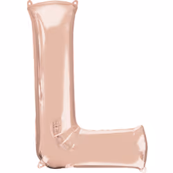 Amscan 3746311, Toy balloon, Foil, Gold, Letter, 40 cm, 5 pc(s)