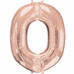 Amscan 3746611, Toy balloon, Foil, Gold, Letter, 40 cm, 5 pc(s)
