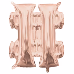 Amscan 3747901, Toy balloon, Foil, Gold, 40 cm, 5 pc(s)
