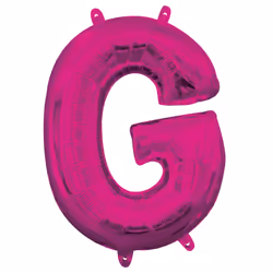 Amscan 3821511, Toy balloon, Foil, Pink, Letter, 40 cm, 5 pc(s)