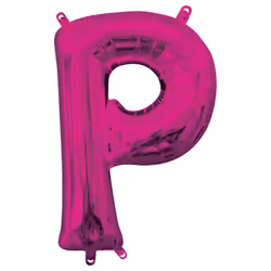 Amscan 3822411, Toy balloon, Foil, Pink, Letter, 40 cm, 5 pc(s)
