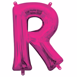 Amscan 3822611, Toy balloon, Foil, Pink, Letter, 40 cm, 5 pc(s)