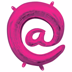 Amscan 3824601, Toy balloon, Foil, Pink, 40 cm, 5 pc(s)