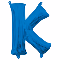 Amscan 3826311, Toy balloon, Foil, Blue, Letter, 40 cm, 5 pc(s)
