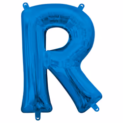 Amscan 3827011, Toy balloon, Foil, Blue, Letter, 40 cm, 5 pc(s)