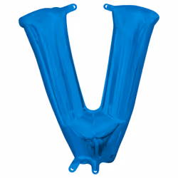 Amscan 3827411, Toy balloon, Foil, Blue, Letter, 40 cm, 5 pc(s)