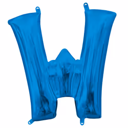 Amscan 3827511, Toy balloon, Foil, Blue, Letter, 40 cm, 5 pc(s)