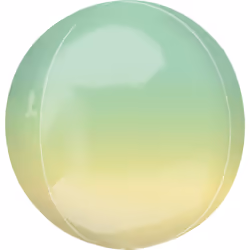 Amscan 3984601, Toy balloon, Foil, Yellow, 38 cm, 5 pc(s)