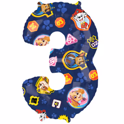 Amscan 4213701, Toy balloon, Foil, Number, 43 cm, 5 pc(s)