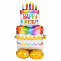 Amscan 4244911, Toy balloon, Foil, Birthday, 68 cm, 3 pc(s)