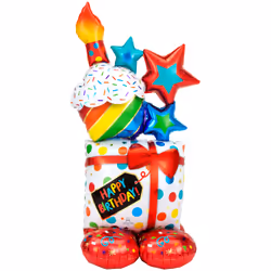 Amscan 4245011, Toy balloon, Foil, Birthday, 71 cm, 3 pc(s)