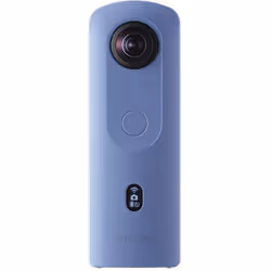 Ricoh THETA SC2, Micro-USB, Blue, 24 MP, 25.4 / 2.3 mm (1 / 2.3"), 64, 3200, Auto, Cloudy, Daylight, Natural, Outdoor, Shade, ...