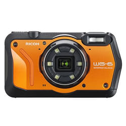 Ricoh WG-6 1/2.3" Compact camera 20 MP CMOS 3840 x 2160 pixels Black, Orange