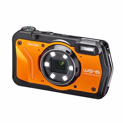 Ricoh WG-6 1/2.3" Compact camera 20 MP CMOS 3840 x 2160 pixels Black, Orange