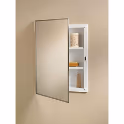 Jensen 84018CH Basic Styleline Recessed Mount Medicine Cabinet