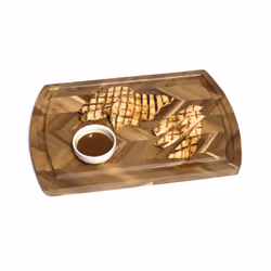 Lipper 1240 kitchen cutting board Rectangular Wood Brown
